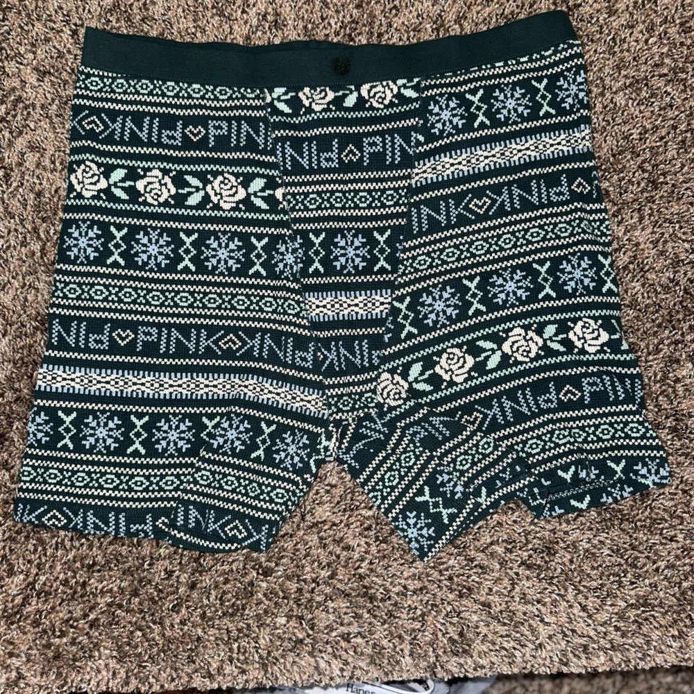 Victoria secret holiday boy briefs new ! Large !